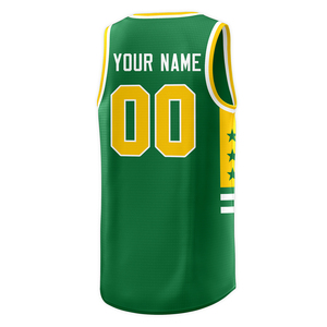 Maillot de basket-ball pour hommes de haute qualité Design respirant populaire toute l'équipe ensemble vente en gros coutures brodées de haute qualité - Product Image 3