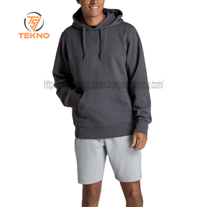 100% coton personnalisé brodé hommes sweat à capuche lourd Style Streetwear avec polaire pour hiver pull à capuche thermique - Product Image 4