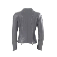 Veste en cuir véritable pour femmes, nouveau design, style en gros, veste en cuir véritable coupe-vent, vêtements pour femmes