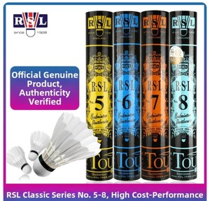 100% ORIGINAL AL POR MAYOR RS_L |   Volantes de Bádminton Duraderos para Entrenamiento Profesional y Competición - Grado Industrial, Personalizables OEM/ODM - Product Image 4