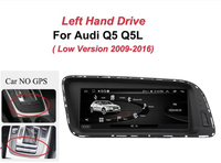 Layar Sentuh 8.8'' ANDROID 13 Pemutar Stereo Mobil GPS Navigasi untuk Audi Q5 2009-2017 Pemutar DVD Mobil