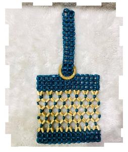 Bolso de mano con perlas para mujer, cartera de noche con asa, para fiesta de boda, cartera de perlas, bolso de mano blanco de verano, bolso tote de noche - Product Image 1