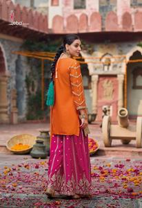 Hevey Chinon bordado Readymade Salwar Kameez para adultos última colección para fiestas - Product Image 2