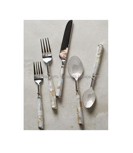 Ensemble de couverts en acier inoxydable de conception unique couverts avec cuillère fourchette couteau pour les mariages pour l'exportation d'ustensiles de cuisine - Product Image 3