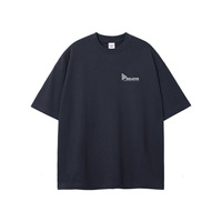 Camiseta Lisa al por Mayor para Hombre, Tela Suave 100% Algodón, Impresión de Alta Calidad, Estilo Oversize, Camisetas Personalizadas de Secado Rápido