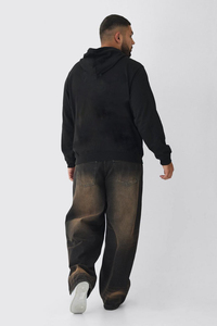 Sudaderas con Capucha Personalizadas para Hombre, 100% Algodón, Forro Polar Sólido, Otoño Invierno, Estilo Hip Hop, Manga Larga, Impresión Personalizada, Ecológicas, Ligeras y Modernas - Product Image 3