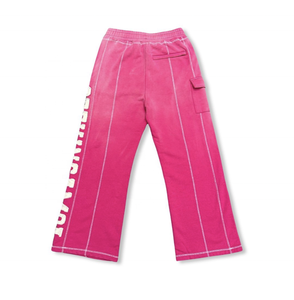 Ropa de calle Traje de sudor desgastado Demon Slayer Woobie Fluffy Knit Chenille Brown 3D Puff Impresión Sudadera con capucha lavada - Product Image 4