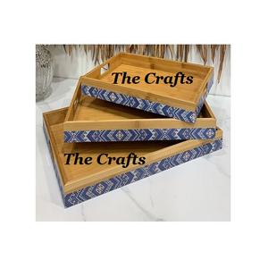 Bandeja para servir de metal y cuero, tamaño y forma personalizados, bandeja para servir de chocolate y aperitivos a precios asequibles - Product Image 6