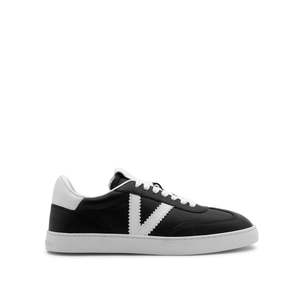 Pour les baskets Valentino Baja noires à détail en V et semelle épaisse - Product Image 1
