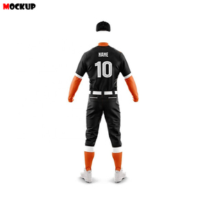 Uniformes de baseball d'équipe personnalisés en gros aux États-Unis, ensemble d'uniformes de baseball pour hommes et jeunes, vêtements de sport de haute qualité - Product Image 3