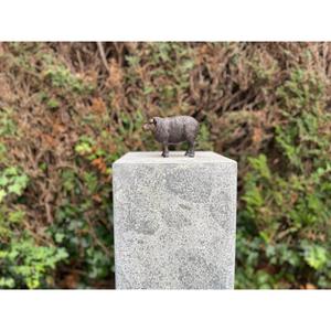 Escultura Decorativa de Oveja de Bronce, Adorno de Mesa o Encimera, Pequeña Figura de Oveja, Decoración de Jardín y Artículos de Estilo Rústico - Product Image 4