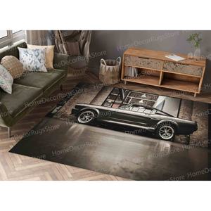 Alfombra con Estampado Floral Vibrante: Antideslizante, Decorativa, para Auto, Dormitorio, con Pelo Suave - Product Image 5