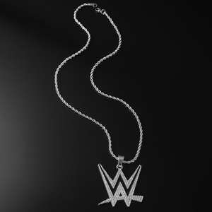 Collares con Colgante de Campeón de Lucha Libre Profesional Estadounidense, Estilo Hip-hop, Plata de Ley, Moissanita, Rodio, Chapado en Oro de 14K - Product Image 3