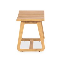 Banc de douche en teck en bois de haute qualité avec étagère pour chaises de bain en teck de salle de bain, bancs de douche et tabourets de spa fabriqués au Vietnam