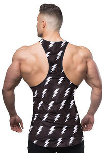 Débardeurs Homme Personnalisés Sublimés de Haute Qualité, Meilleures Ventes, Tenue de Sport Respirante pour Entraînement et Fitness - Product Image 3