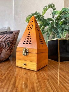 Quemador de fragancia de madera para Bakhoor y Dakhoon & Oud Burner y para el hogar Fragmento en soporte de diseñador árabe para servir - Product Image 3