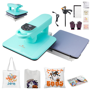 38x38cm điện duy nhất-trạm truyền nhiệt thăng hoa T-Shirt in ấn Máy ép nhiệt - Product Image 1