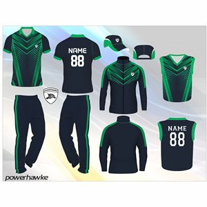 Top Selling Stylish Designs of Powerhawke Stretchable Cricket Uniform Set for Adult <b>Boys</b> with Custom Team Name and Logo Size - Product Image 3
