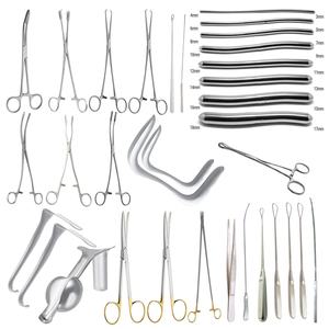 Instrumental de Ginecología, Juego de Cirugía de Dilatación y Curetaje (D&C), 22 Piezas, Manual, Cumple con MOL, Certificado CE Clase I, ASTRIN SURGICAL - Product Image 1
