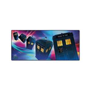 Alfombrilla de escritorio Doctor Who XL con soporte para tazas, alfombrilla para teclado Tardis, alfombrilla para ratón Tardis - Product Image 2