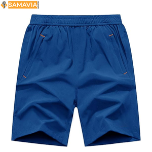 Short de gymnastique pour hommes personnalisé OEM Joggers en maille à séchage rapide avec poches latérales | Fournisseur de vêtements de sport - Product Image 1