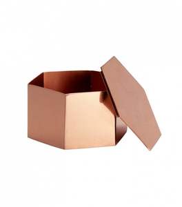 Exquisite Metal Sweet <b>Box</b> For Traditional Gift Packaging With Beautiful Handcrafted <b>Floral</b> Pattern And Antique Look - Product Image 3