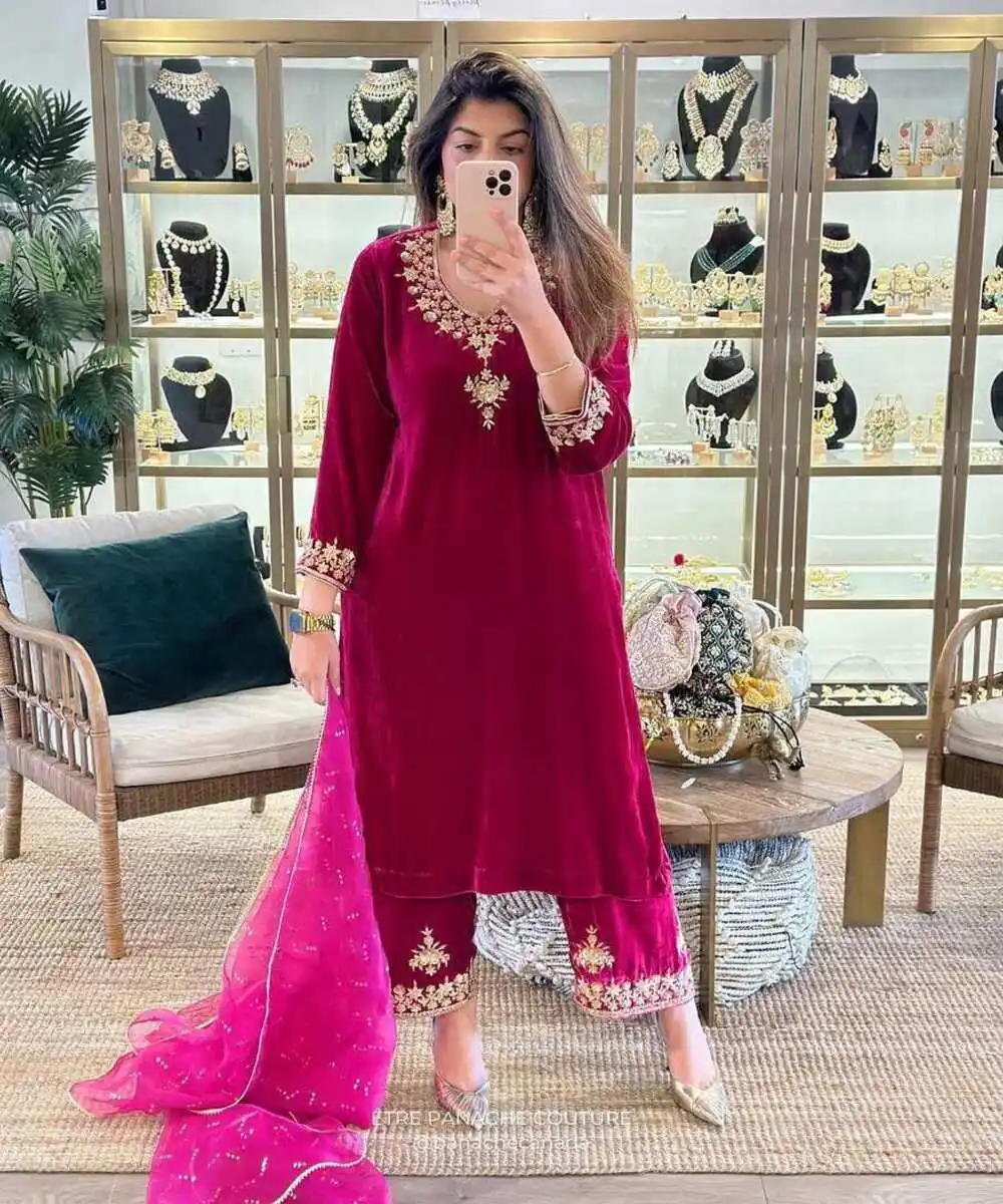 Pakistaanse Charme: Salwar Kameez Pakistani-Groothandel Modecentrum Voor Traditionele Pakistaanse Elegantie
