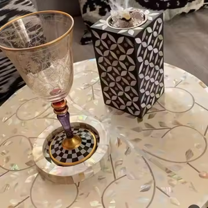 Pas cher Mabkhara os incrustation brûleur 2025 nacre incrustation Bakhoor vadrouille plateau Medkhan résine boîte brûleur Mubkhar acrylique boîte - Product Image 5