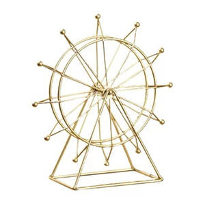 Latest Design Table <b>Decor</b> for Home Hotel <b>Office</b> & Tableware Decorative <b>Accessories</b> Golden Color Modern Design Metal Tables <b>Decor</b> - Product Image 3