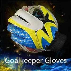 Top qualité meilleurs gants de gardien Original cinq doigts gants de gardien de but gants de football conception personnaliser la conception de Logo en gros - Product Image 6