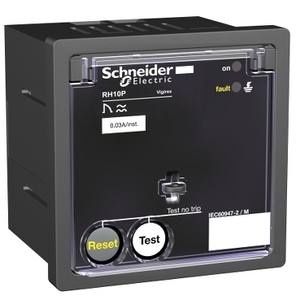 Relè di Protezione da Corrente Residua SCHNEIDER ELECTRIC 56226 VigiPacT RH10P 500mA 110/130VAC 50/60Hz per Montaggio su Pannello Frontale - Product Image 1