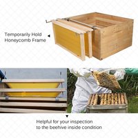 Imkerei-Werkzeuge: Bienenstockrahmenhalter aus Edelstahl