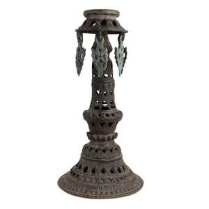 Support de bougie de prière de bouddha sculpté à la main en laiton Antique, en vrac, nouveau Design pour décoration intérieure Diwali noël SNS-984 - Product Image 3