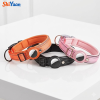 Collier GPS SHIYUAN pour chien avec rembourrage en néoprène, design de dessin animé réglable, doux et durable pour les chiens de petite/moyenne/grande taille