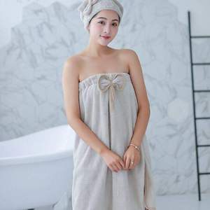 Body Wrap <b>Bath</b> <b>Towel</b> Large Coral Fleece Women Quick-Dry <b>Microfiber</b> <b>Towels</b> - Product Image 6