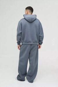 New Arrival Custom Men's Oversized Hoodie Wholesale Manufacturer Breathable Cotton Blended Oversized Hoodie For Men - Product Image 3