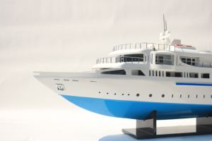 Karma Fushi elegante yate de madera modelo moderno hecho a mano pintado decoración personalizada Año Nuevo Navidad regalo de fiesta de Acción de Gracias - Product Image 6