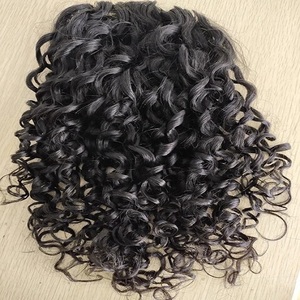Extensiones de cabello Remy indio de Templo del Sur de alta calidad Tejido ondulado a granel Virgen sin procesar Buena calidad - Product Image 1