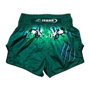 Pantalones cortos de boxeo de poliéster 100% de alta calidad con logotipo personalizado Haga sus propios pantalones cortos de lucha-Unisex Zebra Sports - Product Image 4