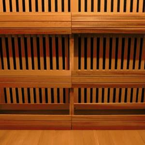 Sauna Infrarroja de Cedro para 6 Personas, para Uso Interior/Exterior - Product Image 5