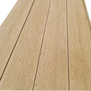 2023 pietre naturali Beige travertino scale gradini Riser Made in Turkey taglia tagliata personalizzata nuovo modello di arrivo qualità Premium