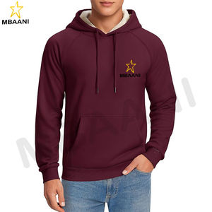<b>Men's</b> Sweatshirt <b>Sherpa</b> Fleece Lined Warm Thermal Winter Workwear <b>Men's</b> Windproof Heavyweight <b>Hoodie</b> Pullover - Product Image 1