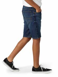 กางเกงขาสั้นผ้ายีนส์ของผู้ชายกางเกงขาสั้นผ้ายีนส์แนวสตรีทแบบกำหนดเอง - Product Image 5