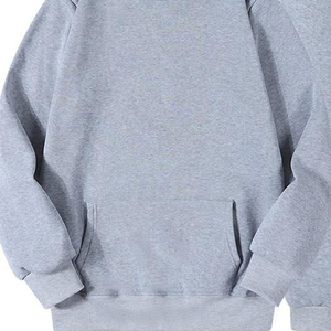 Survêtement décontracté 2024 de haute qualité, séchage rapide, respirant, léger, couleur unie, 100 % coton, pull à manches longues, taille élastique - Product Image 5