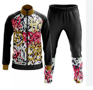 Survêtement 2 pièces pour hommes Survêtement athlétique Running Jogging Sport Suit Set Fashion Outfit Casual meilleure qualité personnalisable, vêtements pour femmes - Product Image 2