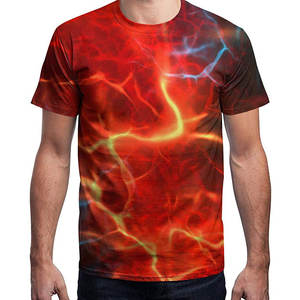 Camisetas de Hombre Slim Fit para Adultos, Fabricación en Fábrica, Diseño Personalizado, Mejor Material, Impresión por Sublimación, Camisetas de Hombre para Verano - Product Image 3