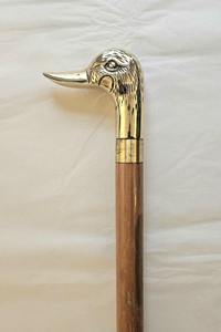 Canne de marche en laiton durable avec embout antidérapant pour la marche en intérieur et en extérieur, soutien et stabilité pour les personnes âgées - Product Image 4