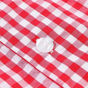 Calzoncillos bóxer a cuadros de algodón ligeros y elegantes para hombre, ropa de dormir cómoda de punto transpirable y duradera para uso diario - Product Image 5