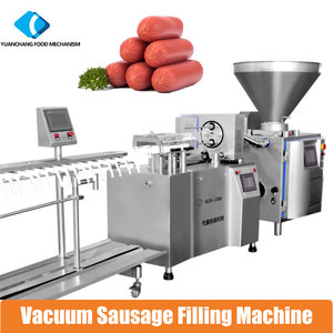 Ligne de production de remplisseuse quantitative de <span class=keywords><strong>saucisses</strong></span> sous vide et de clipseuse double - Product Image 1