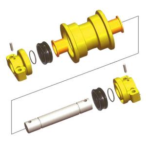 Высокопрочные детали ходовой части бульдозера: опорный каток для D65, D85, D155, SD16, SD22, SD32, одинарный фланцевый каток, качество OEM - Product Image 3